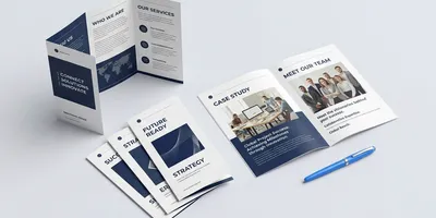 Буклеты — типография Цифра