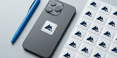 3D-наклейки — типография Цифра