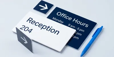 Таблички — типография Цифра