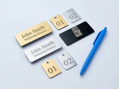 Бейджи и номерки