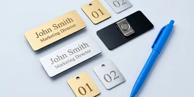 Бейджи и номерки — типография Цифра